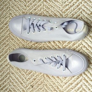 Converse All Star Classic Lavender Purple Low Top Canvas Sneakers